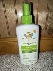 Babyganics Natural Insect Repellent Deet Free Plant and Essential Oils 6 fl Oz