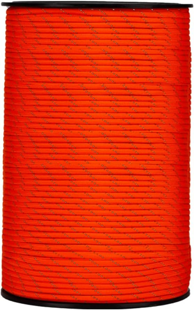 Type III Paracord 550 Paracord Rope Parachute Cord, 50′ Reflective for Survival
