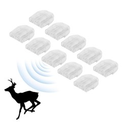 10pcs Car Deer Whistles Adhesive Vehicle Deer Warning Devices For Automotiv
