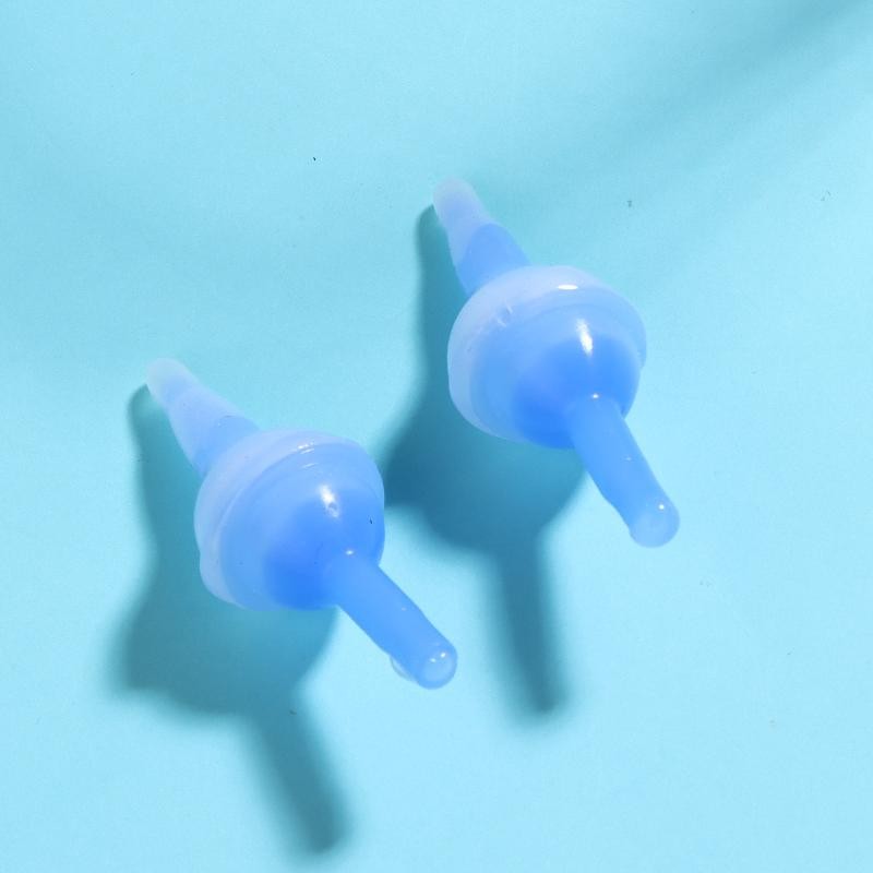 1Pair Inflatable Ear Plugs Reusable Noise-Reducing Earplugs For Sleep Swimming