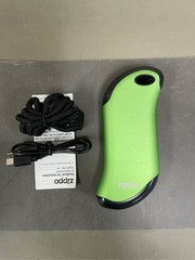Zippo Green Heatbank 9s Rechargeable Hand Warmer