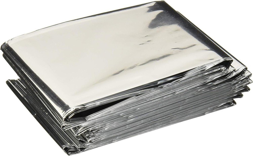 Mylar Men’s Emergency Thermal Blankets (10 Pack)