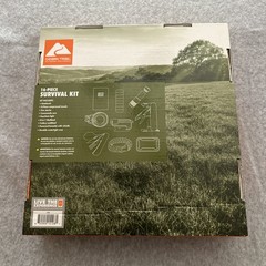 Ozark Trail 16 Piece Survival Kit :Car Camping Hiking Emergency Multitool – New!
