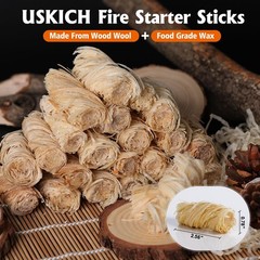 Weather-Resistant Fire Starters – 150 Pcs Odorless Charcoal Starters for Grills