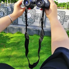 Camera Shoulder Neck Lanyard Binoculars Strap Widened Hanging Rope Black