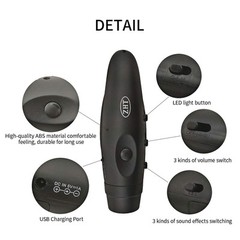 Electronic Whistles for Referees with USB Charging, 3 Tone High Volume Emerge…