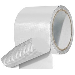 Tikfoam Waterproof Repair Tape for Fabric, Awning, RV 3 inch x 25FT, White