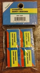 Texsport Waterproof Safety Matches 4 Pack