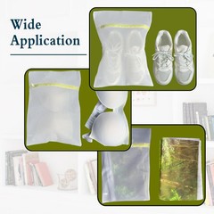 10 Pcs Laundry Bags Mesh Wash Bags, Premium Medium, 10 Medium