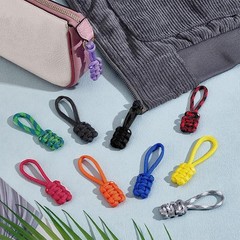 20 Pcs 10 Colors Replacement Zipper Pulls Tab, Paracord Zipper Pulls Universa…