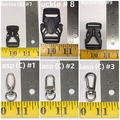 Custom paracord neck ID lanyard W/ OPTIONS (Pick 3 Colors and Hardware) The BEST