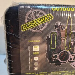Guidesman Outdoor Survival Kit. Tools Equipped with Over 40 Features.