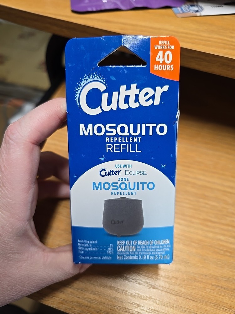 Cutter Mosquito Repellent 40 Hour Refill Use w/ Cutter Eclipse Zone Mosquito 1ct