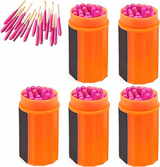 Windproof Waterproof Matches Survival Camping Fire Starter Emergency Kit
