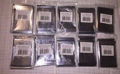 10 Emergency Thermal Blanket Trauma Military Survival Silver Blankets