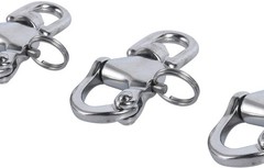 Swivel Eye Snap Shackle Quick Release Rigging Marine 304SS 23/4″ 4 PCS