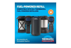 Thermacell Fuel-ZoneGuard Mosquito Repellent Refills, 72-Hr Value Pack 15-FT Zon