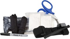 Compact 8-Piece Stop The Bleed Kit with CAT Tourniquet – Emergency Preparedness