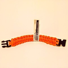 Everbuilt 550 Paracord 7 Strand Large Orange Survival Bracelets – Lot Of 104