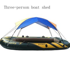 Inflatable Boat Kayak Canopy Awning Sun Shade Shelter Waterproof Tent Boat Kayak