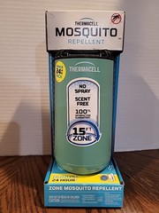 Thermacell Patio Shield «Haze” Mosquito Repeller – Scent & Flame Free – 15ft