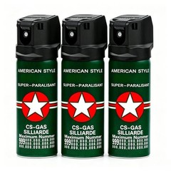 3 Packs Pepper Portable – Self Defense Pepper Spray 60ml