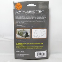 Emergency Survival Tent Shelter Blanket Tarp Reflective Waterproof 14ft Cord UST