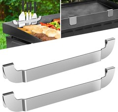10 Inch Griddle Spatula Holder Magnetic Design Stainless Steel Grill Barbecue To