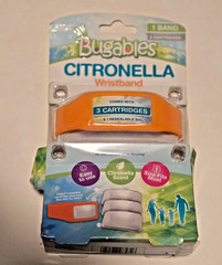 PIC Bugables Citronella 1 Wristband + refills -1 Size Fits Most + 3 Buggy Bands