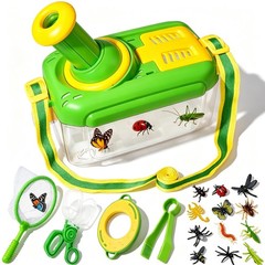 Explorer Set for Kids Ages 4 and Up, 17 Piece Explorer Set for Kids, Insect Box with…