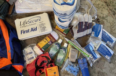 Lifesecure Emergency Survival Kit Evacuation Backpack supplies
