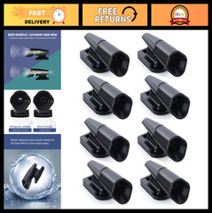 8Pcs Wind Activated Deer Whistles for Vehicles – Safety Alert Car Accessories