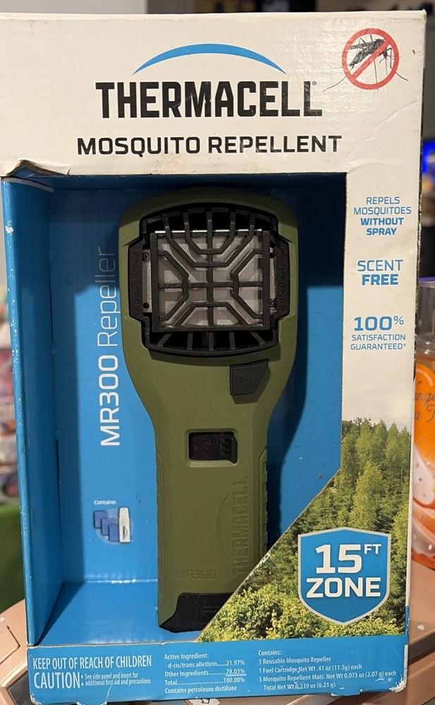 Thermacell MR300G Mosquito Repellent 15ft Zone New