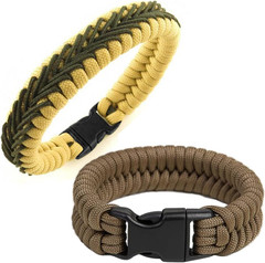 60 Pack 1/2″ Paracord Buckles Clips, Curved Paracord Bracelets Buckle, Plastic S