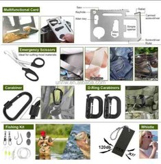 251 Pcs First Aid Kits For Emergency Trauma Military Survival Travel IFAK Khaki