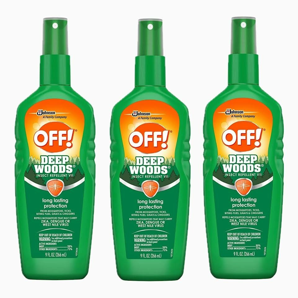 OFF! Deep Woods Insect & Mosquito Repellent VII Spritz 9oz – 3 PACK