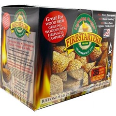 All Natural Fire Starters 35 Count Eco Friendly Non Toxic Camping Grilling BBQs
