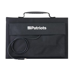4PATRIOTS 40W PORTABLE SOLAR PANEL CHARGES DEVICES ANYWHERE – BRAND NEW IN BOX