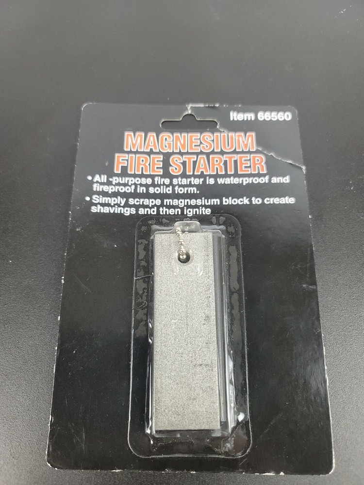 Magnesium Fire Starter 66560 camping item new