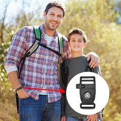 10 Pack 3/4 Inch Paracord Bracelet Buckle, Compass Buckle 3/4 Inch Black 10pcs