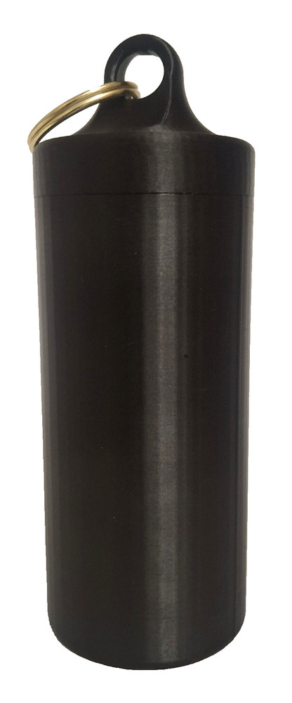 Keychain Lighter Holder (Fits Bic) + Storage Capsule | Screw-Top EDC