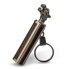 Permanent Match Keychain Lighter, Flint Matchstick Fire Starter Lighter,
