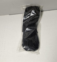 550lb Paracord – Black – 100 FT – Made in USA, 7 Strand Core, Camping, Survival