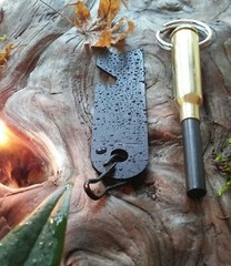250 Savage Bullet fire starter, ferro rod, ferrocerium