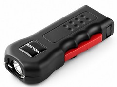 POLICE Stun Gun 512-700 BV Rechargeable LED Flashlight Black