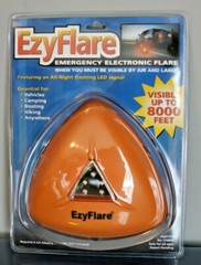 EzyFlare Emergency Electronic Flare Visible 8000 Ft by Air & Land Weather Resist