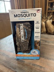 Thermacell Mosquito Repellent Hunt Pack MR300 Portable Camo Holster New Box