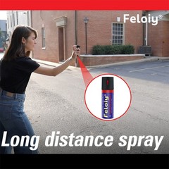 1 Bottle Feloiy Pepper Spray 2 Oz Flip Top Self Defense Security Protection US