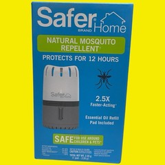 Safer Home Natural Outdoor Mosquito Repellent & 4 refills (UZ)