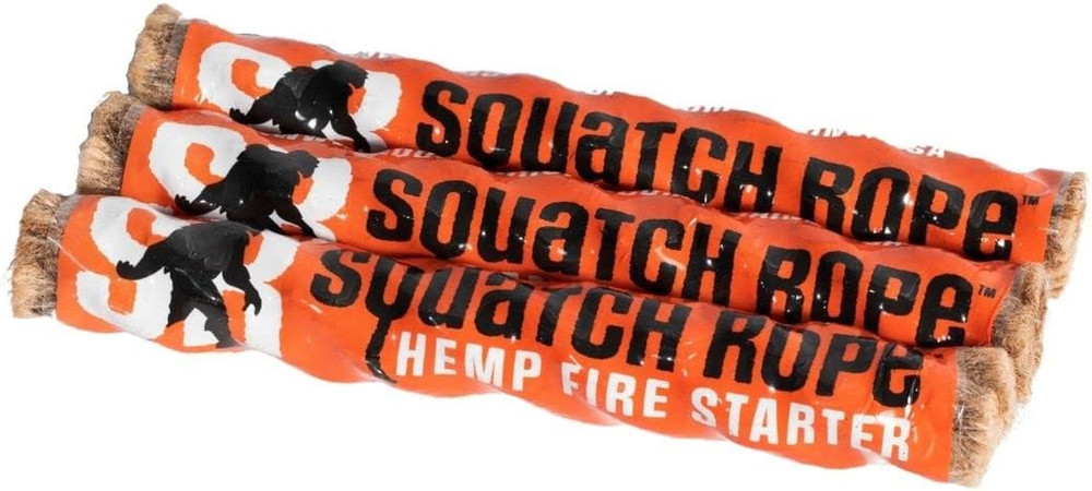 Hemp Fire Starters | Wind Proof, Water Proof, Eco-Friendly Camp Fire Starter Em